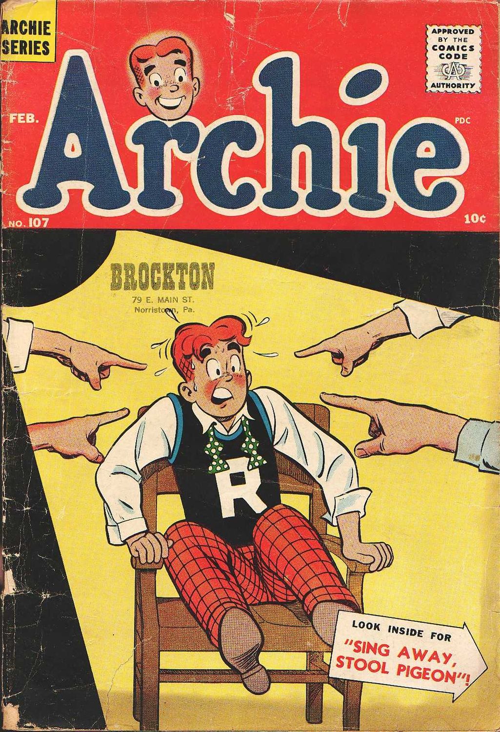 Archie 107 (1960) (c2c) (jodyanimator)