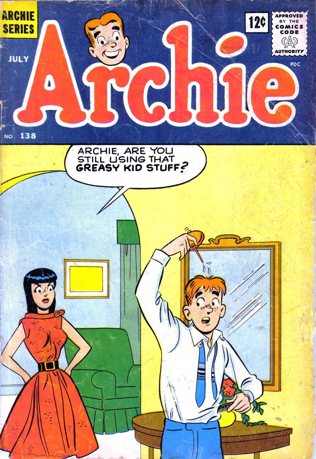 Archie 138 (1963-07) (c2c) (Mad Doctor Doom)