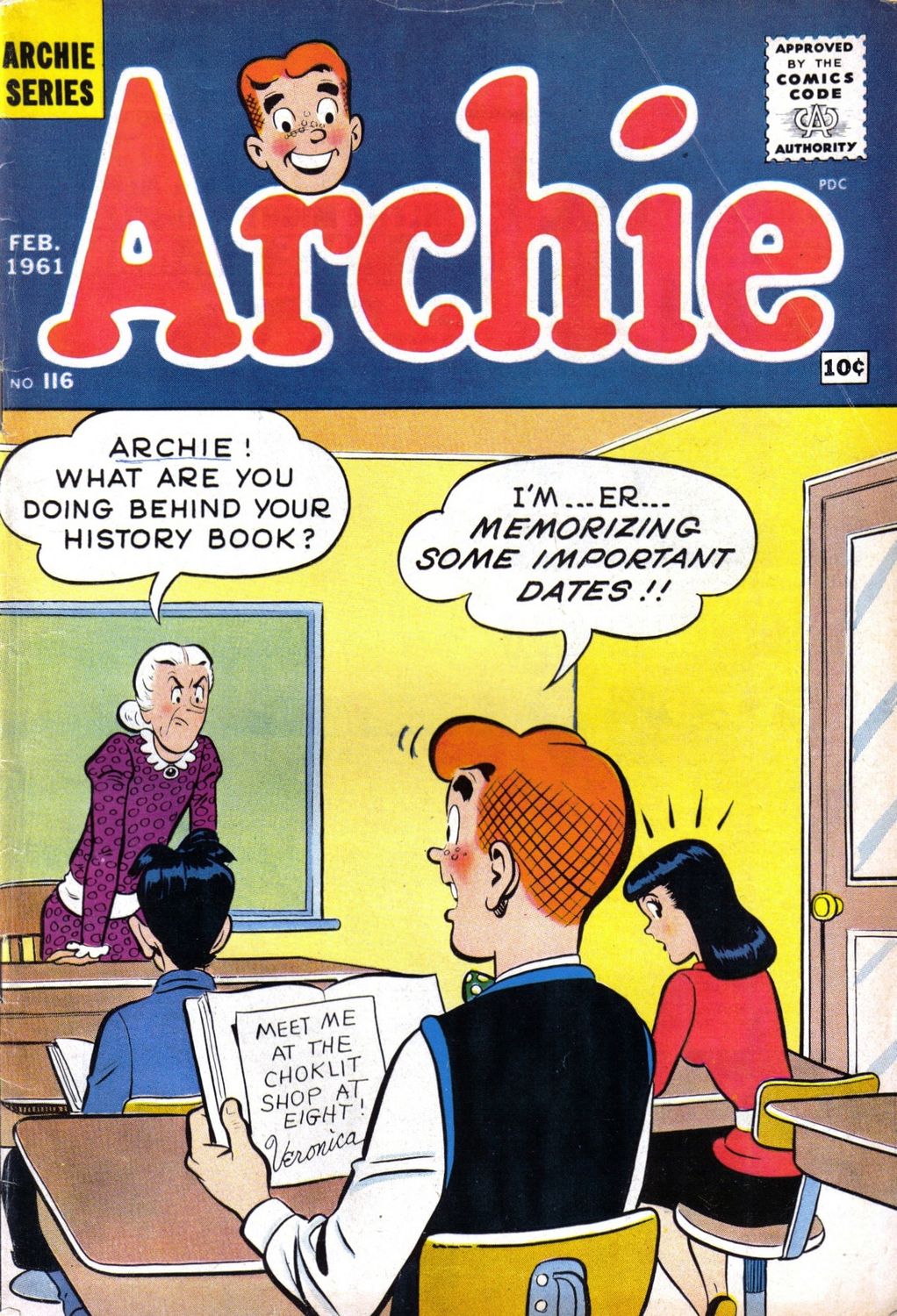 Archie 116 (1961-02) (c2c) (Mad Doctor Doom)