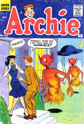 Archie 124 (1961-12) (34pg) (Mad Doctor Doom)