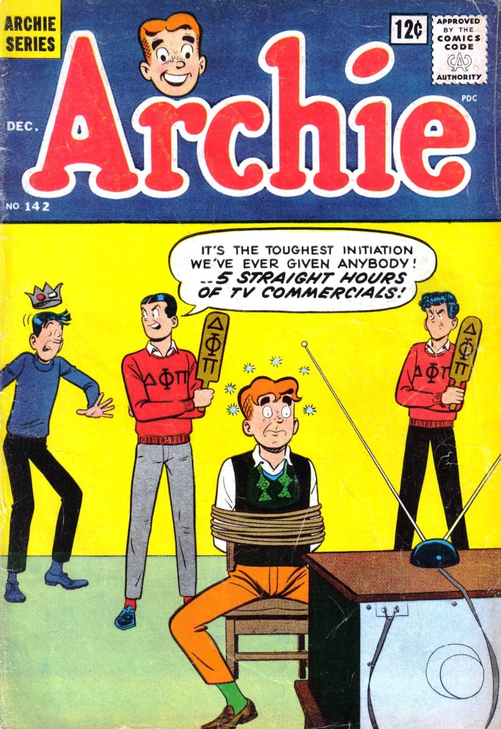 Archie 142 (1963-12) (c2c) (Mad Doctor Doom)