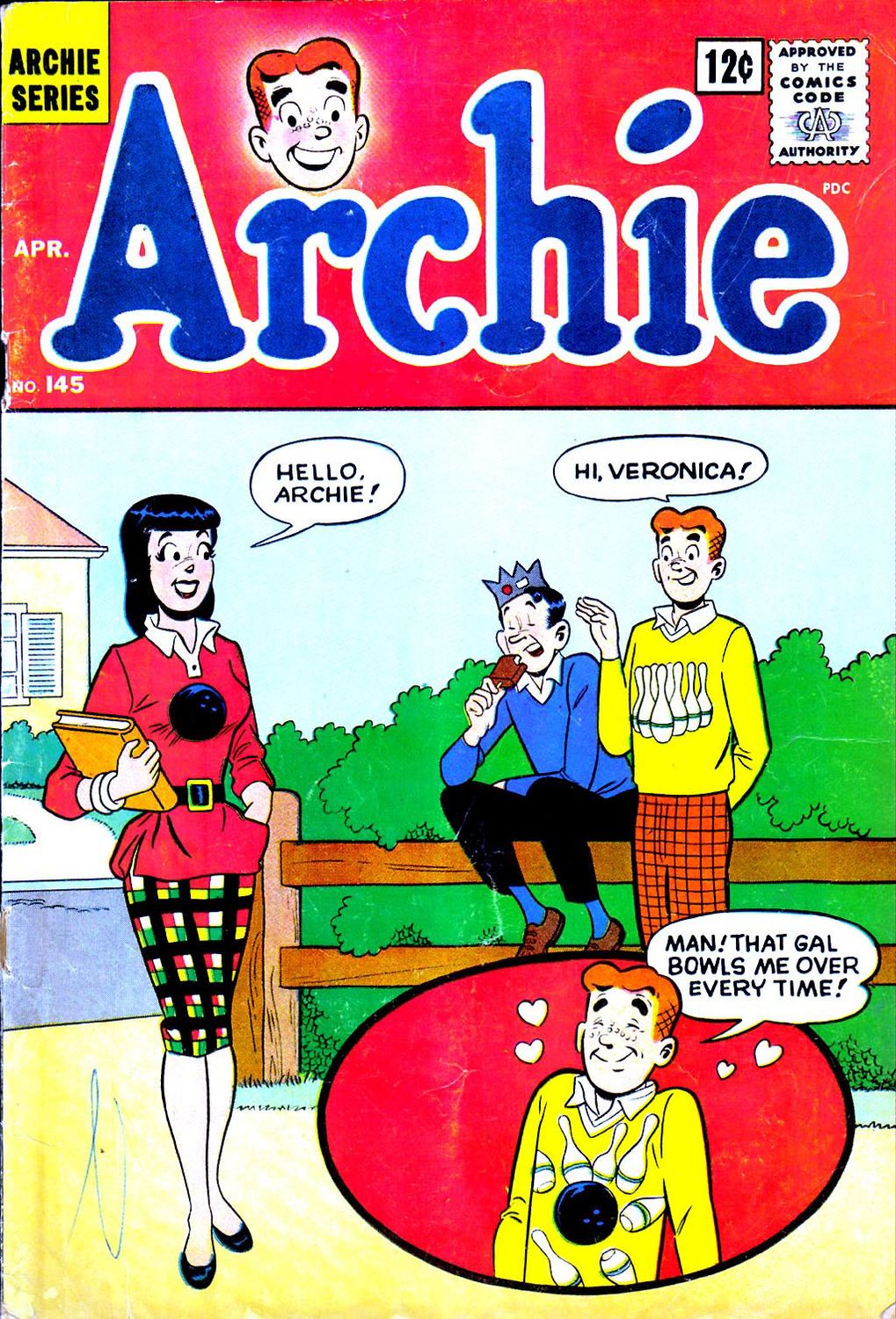 Archie 145 (1964) (c2c) (Vigilante407)