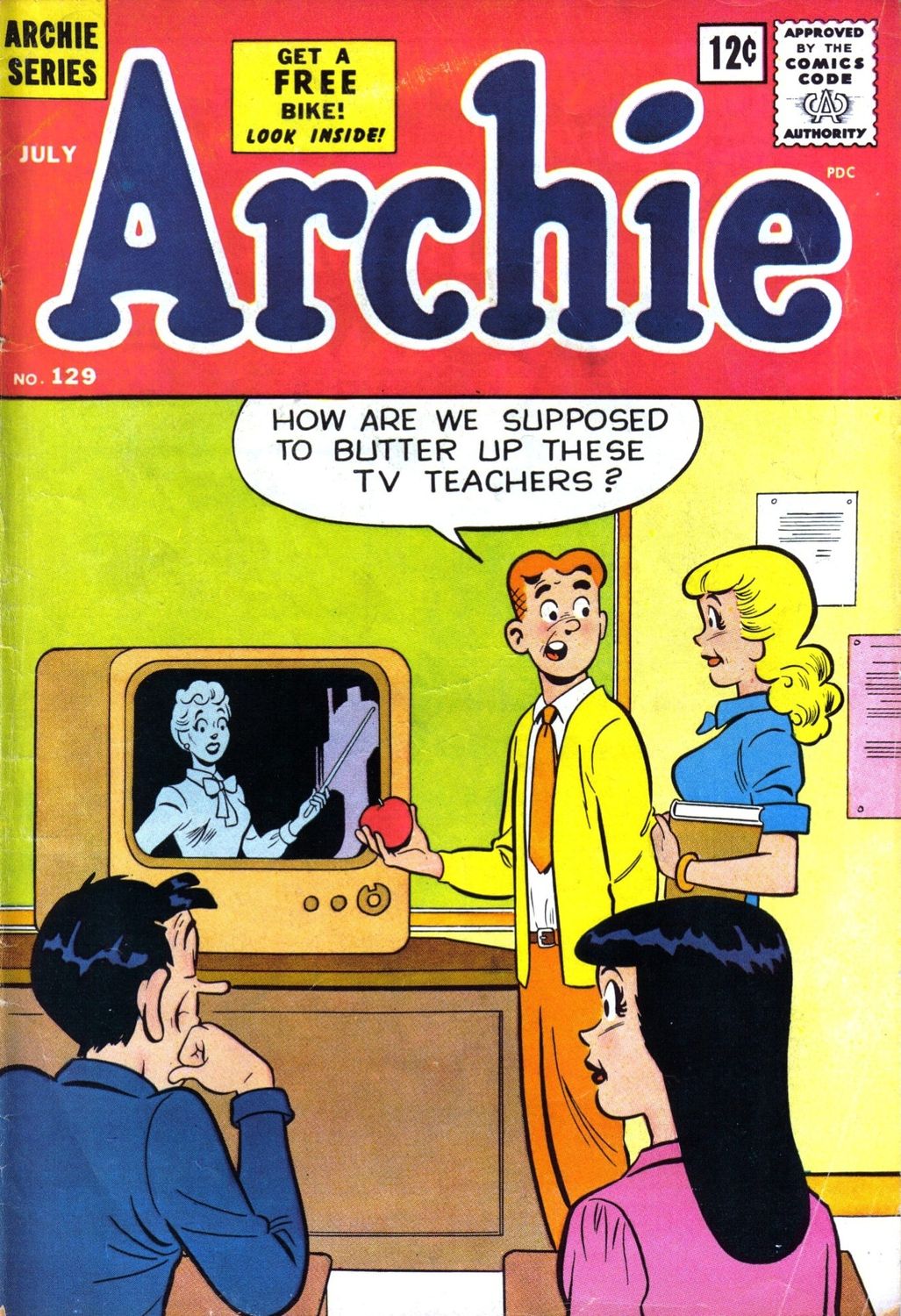 Archie 128 (1962-06) (c2c) (Mad Doctor Doom)