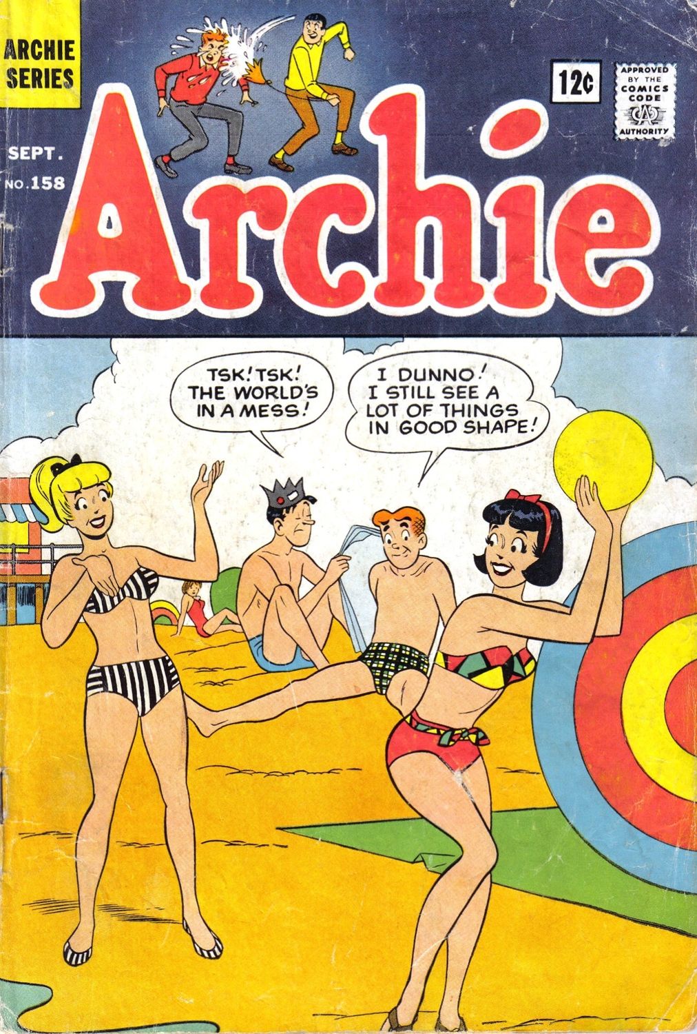 Archie 154 (1965-04) (c2c) (Mad Doctor Doom)