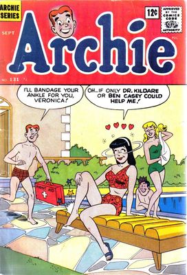 Archie 131 (1962-09) (c2c) (Mad Doctor Doom)