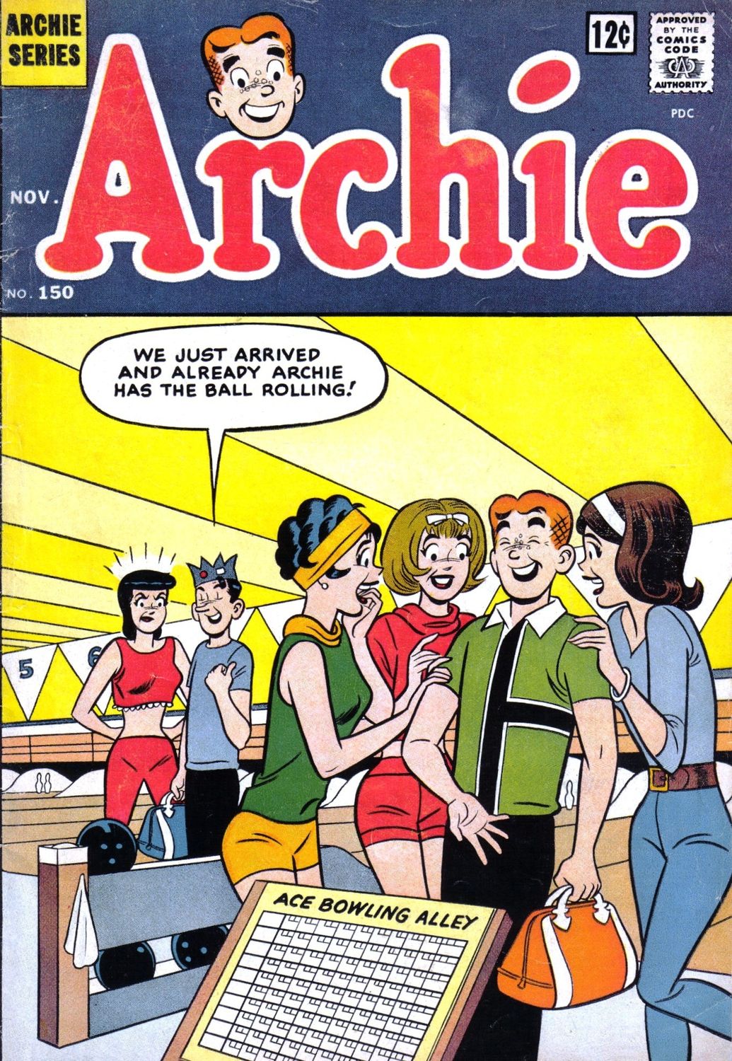 Archie 150 (1964-11) (c2c) (Mad Doctor Doom)