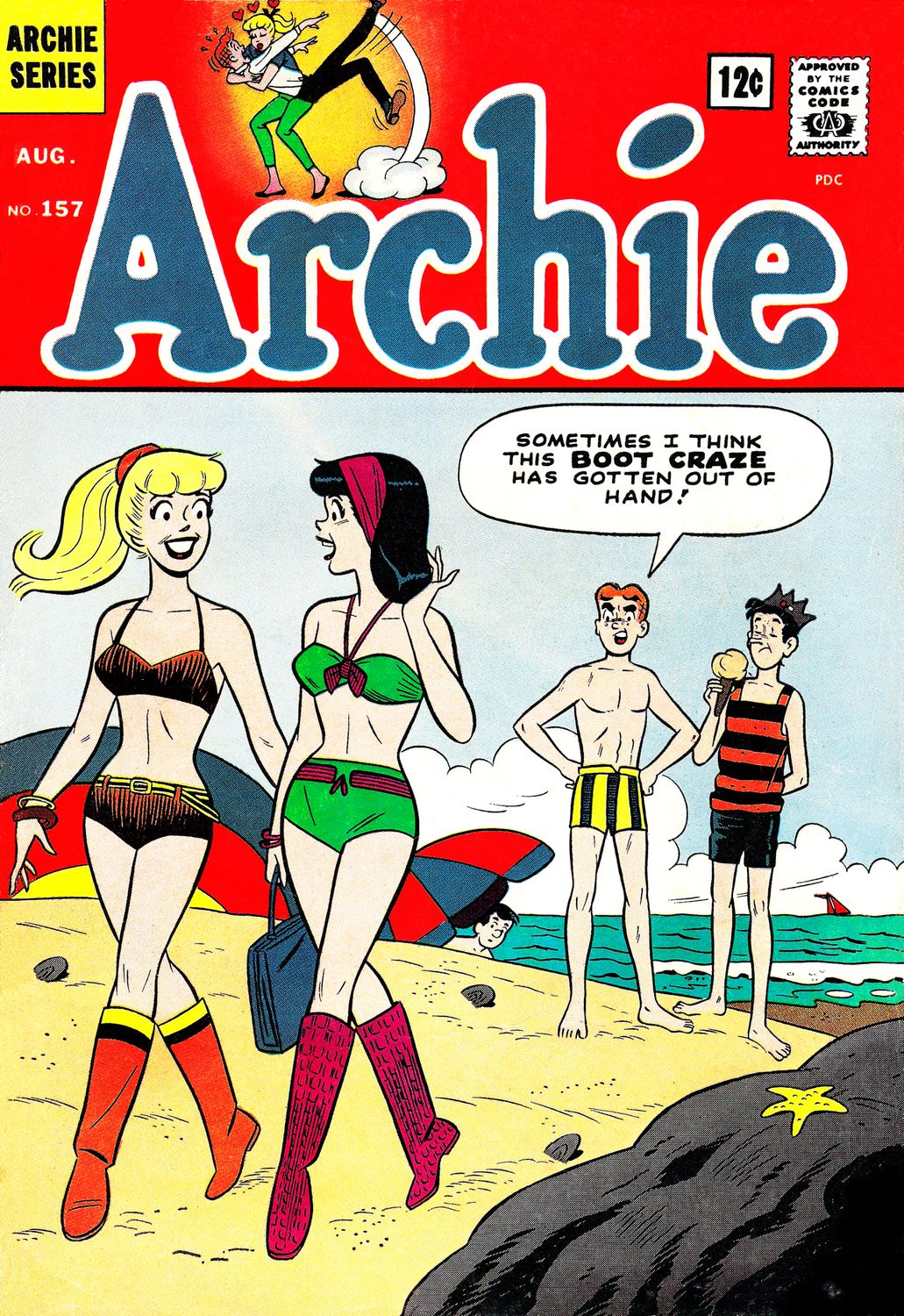 Archie 153 (1965-03) (c2c) (Mad Doctor Doom)