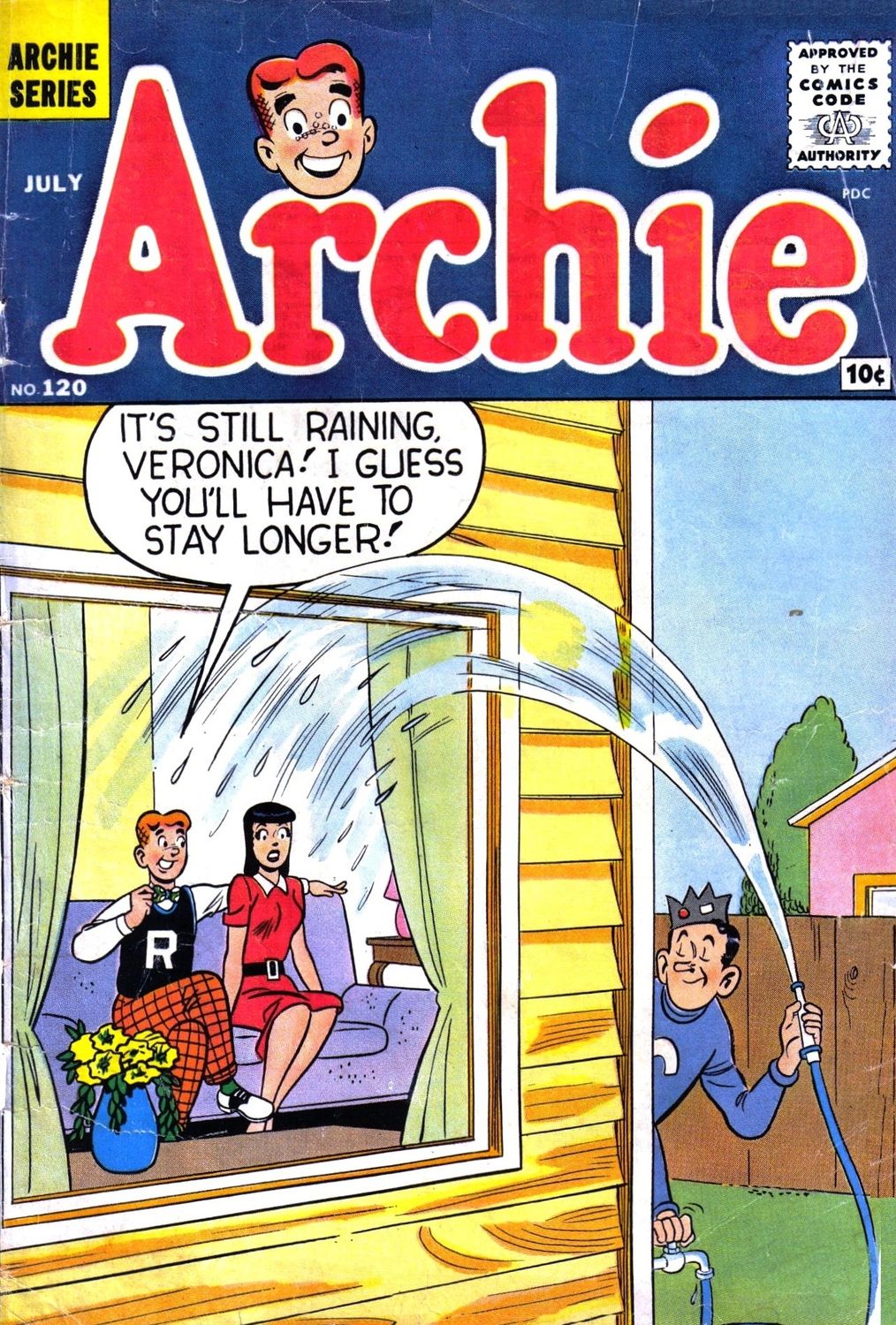 Archie 120 (1961-07) (c2c) (Mad Doctor Doom)