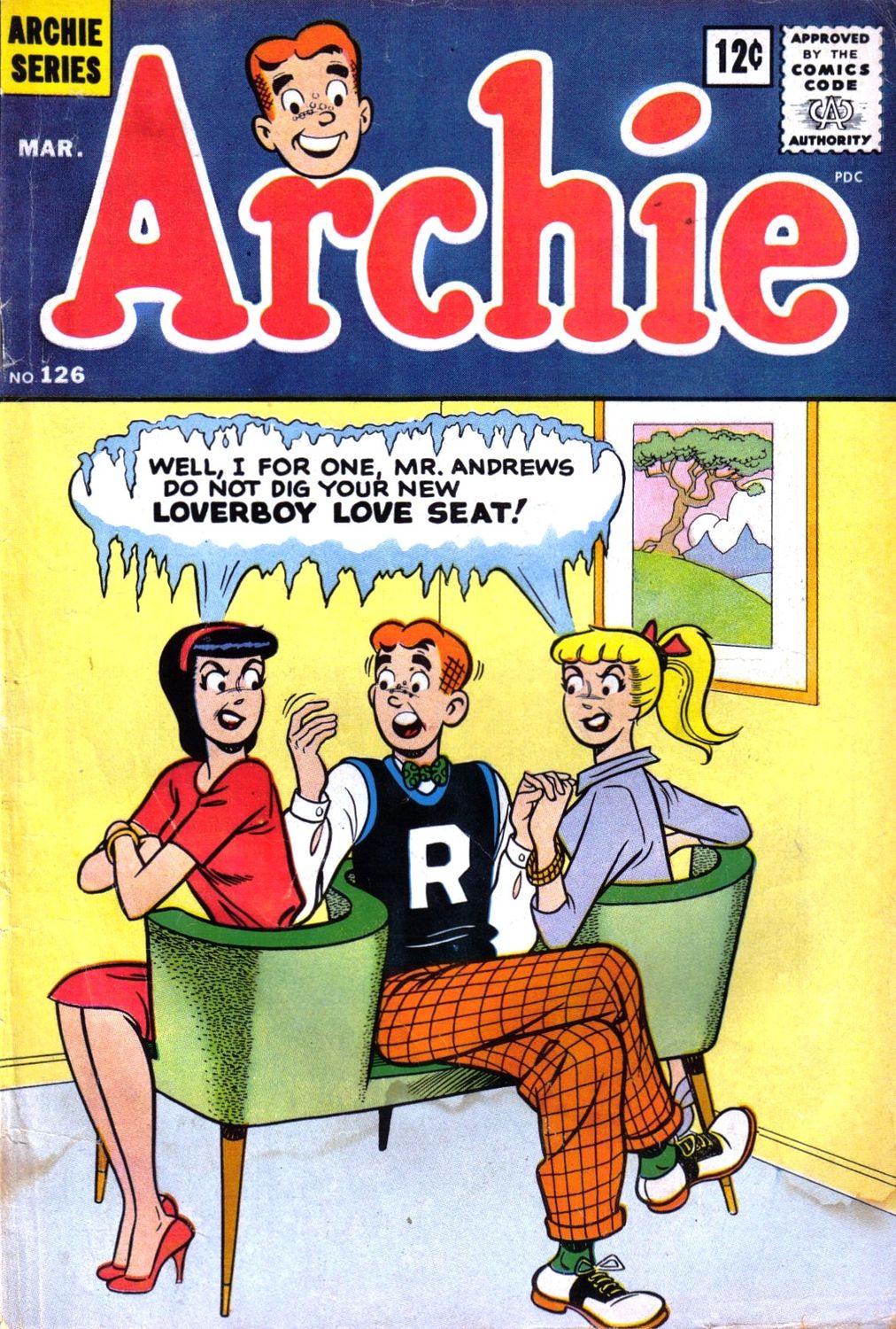 Archie 126 (1962-03) (c2c) (Mad Doctor Doom)