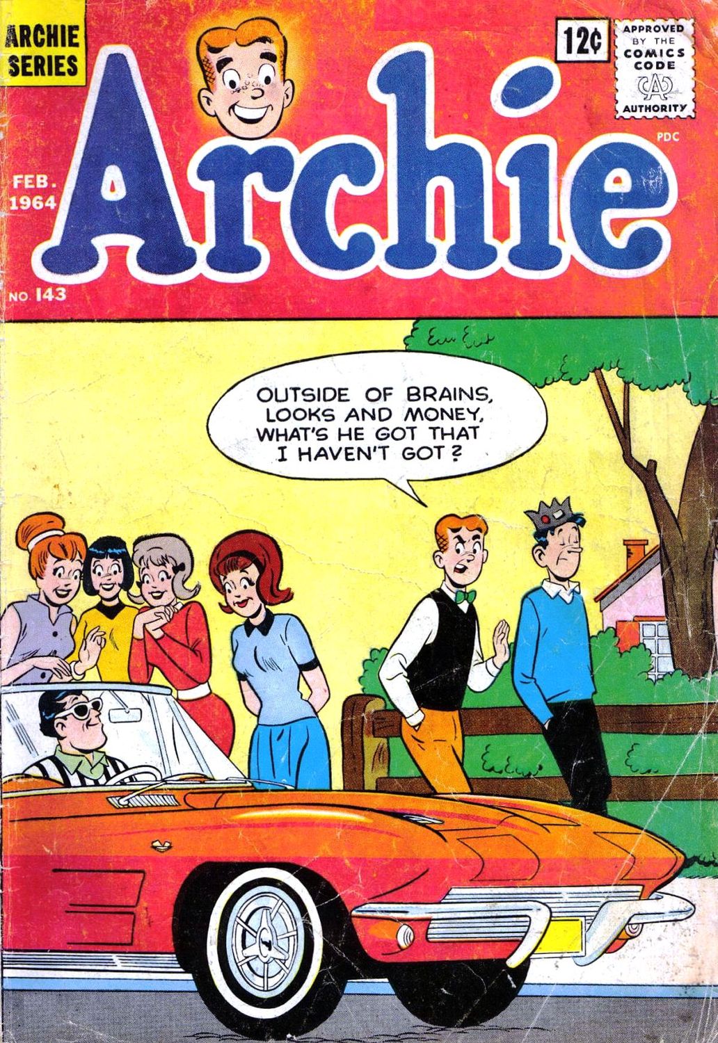 Archie 143 (1964-02) (c2c) (Mad Doctor Doom)