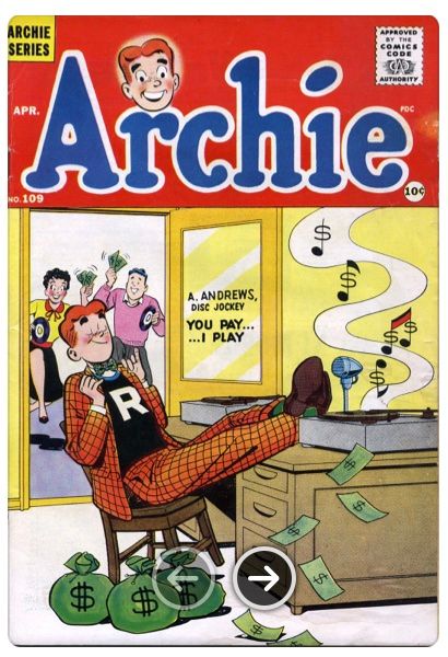 Archie 109 (1960) (c2c) (Ontology)