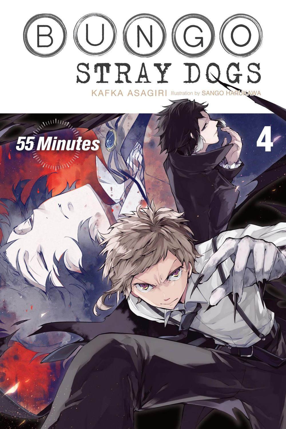 Bungo Stray Dogs, Vol. 4_ 55 Minutes by Kafka Asagiri _ Sango Harukawa