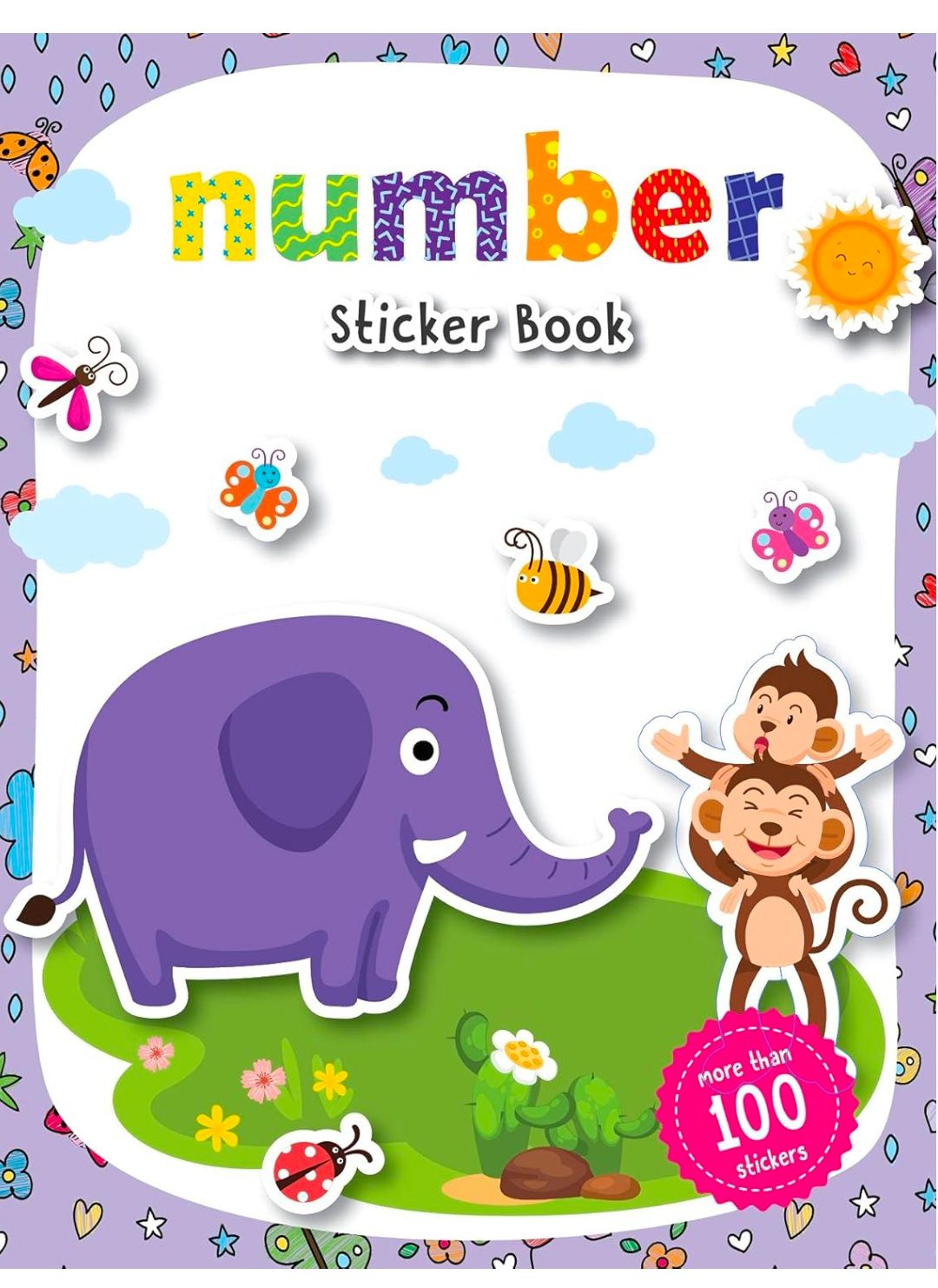 Number Sticker Book