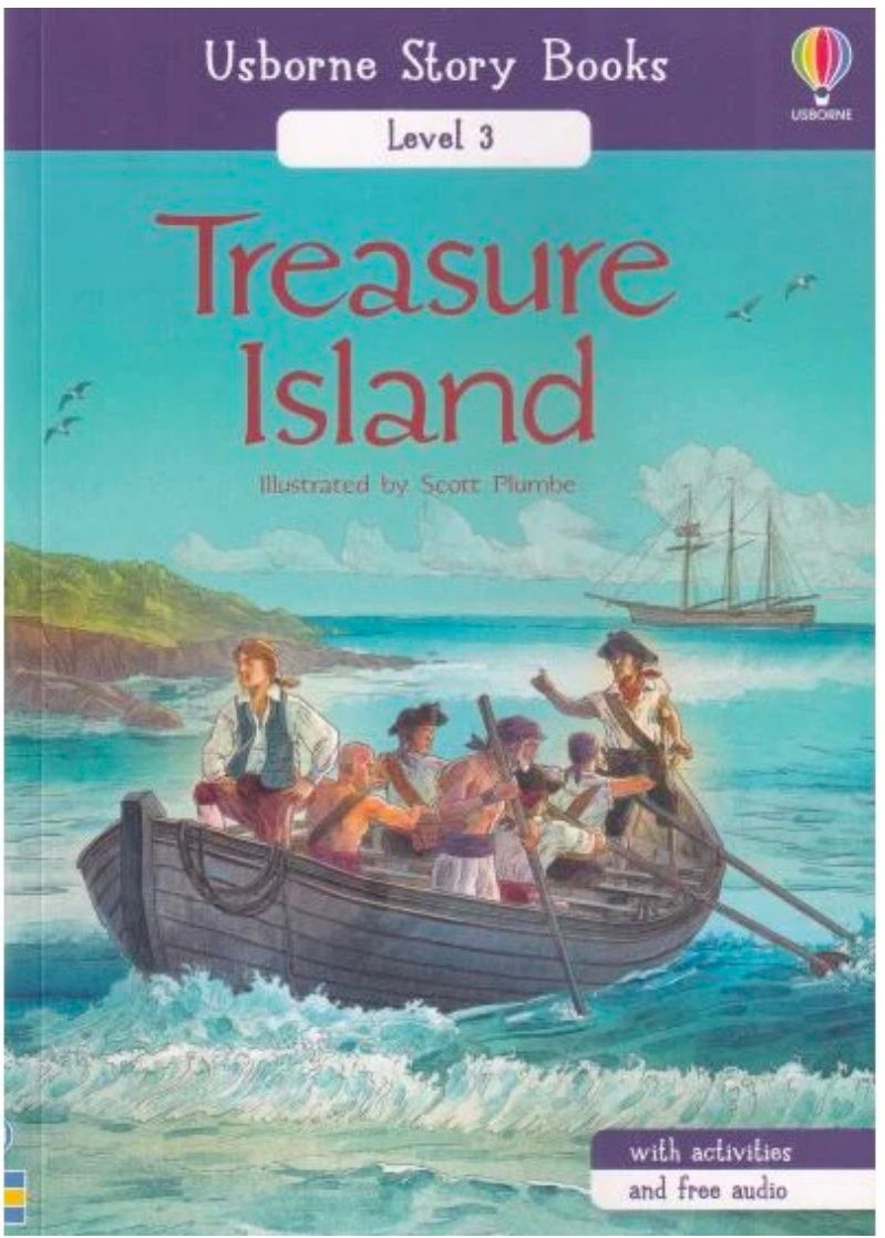 Treasure Island (Usborne Story Books)Level 3
