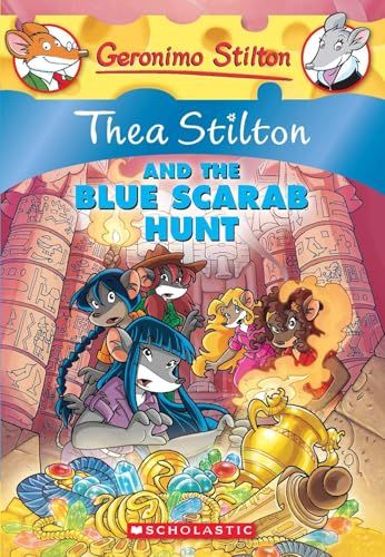 THEA STILTON #11 THEA STILTON AND THE BLUE SCARAB HUNT (REV)