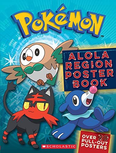 POKEMON: ALOLA REGION POSTER BOOK
