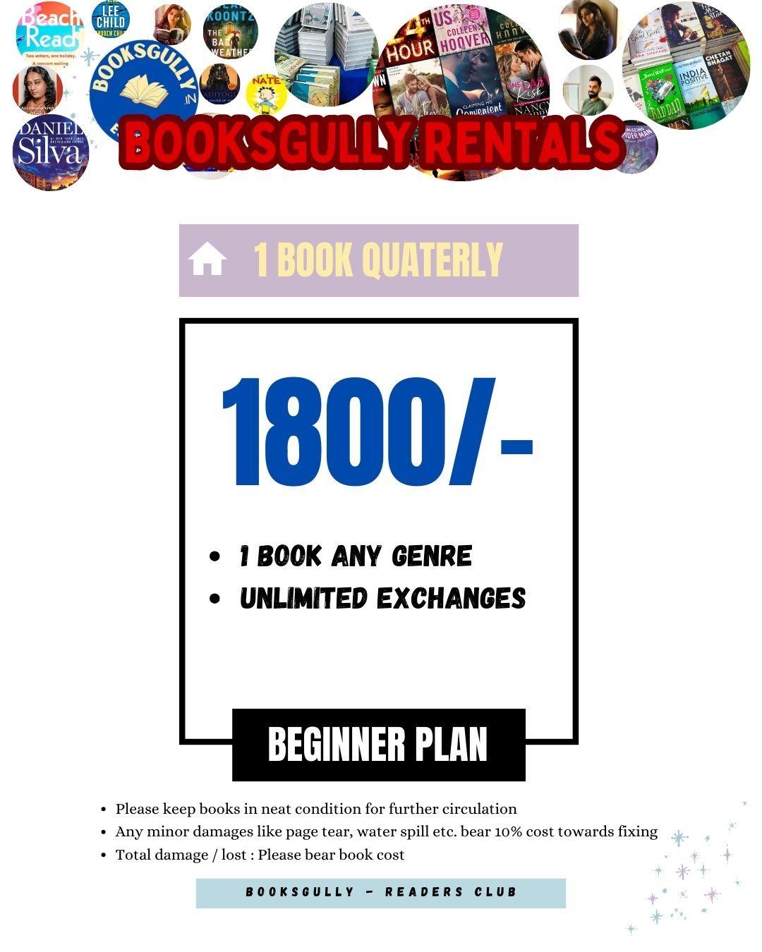1 Book 3 Months