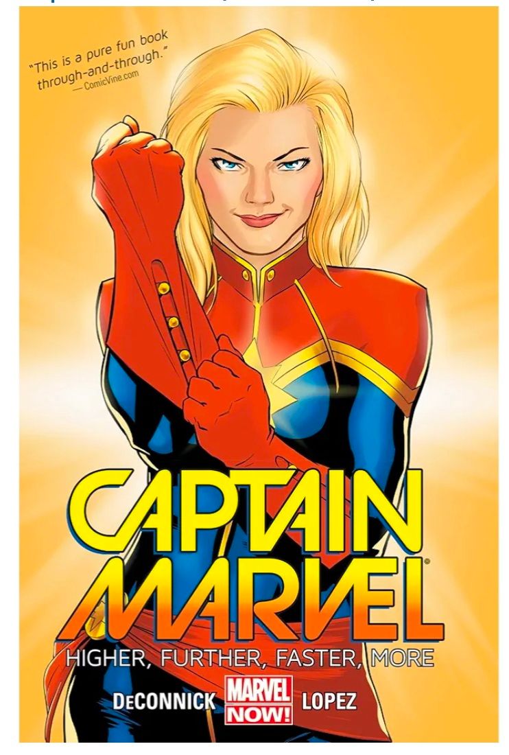 Captain Marvel: Higher, Further, Faster, More