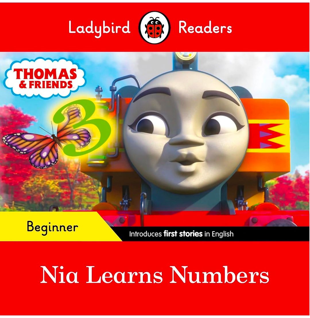 Ladybird Readers Beginner Level - Thomas the Tank Engine - Nia Learns Numbers (ELT Graded Reader)