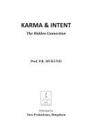Karma &amp; Intent The Hidden Connection