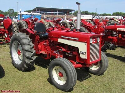 International 424 Diesel Utility & International 2424 Diesel Industrial Tractor