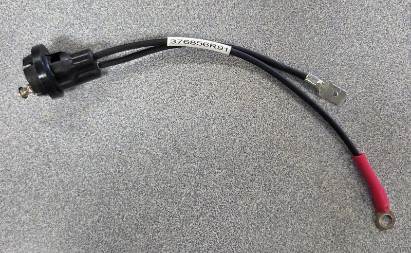 376856R91 - Socket Assembly Oil  and Amp Tellite (2 are used & included)