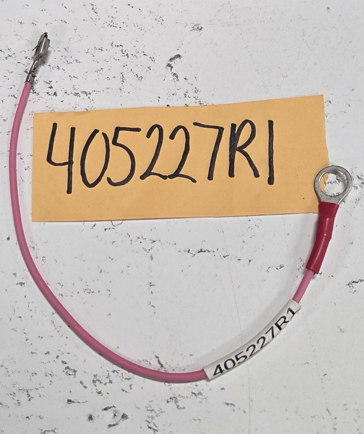 405227R1 - Ether Solenoid to Ground Cable