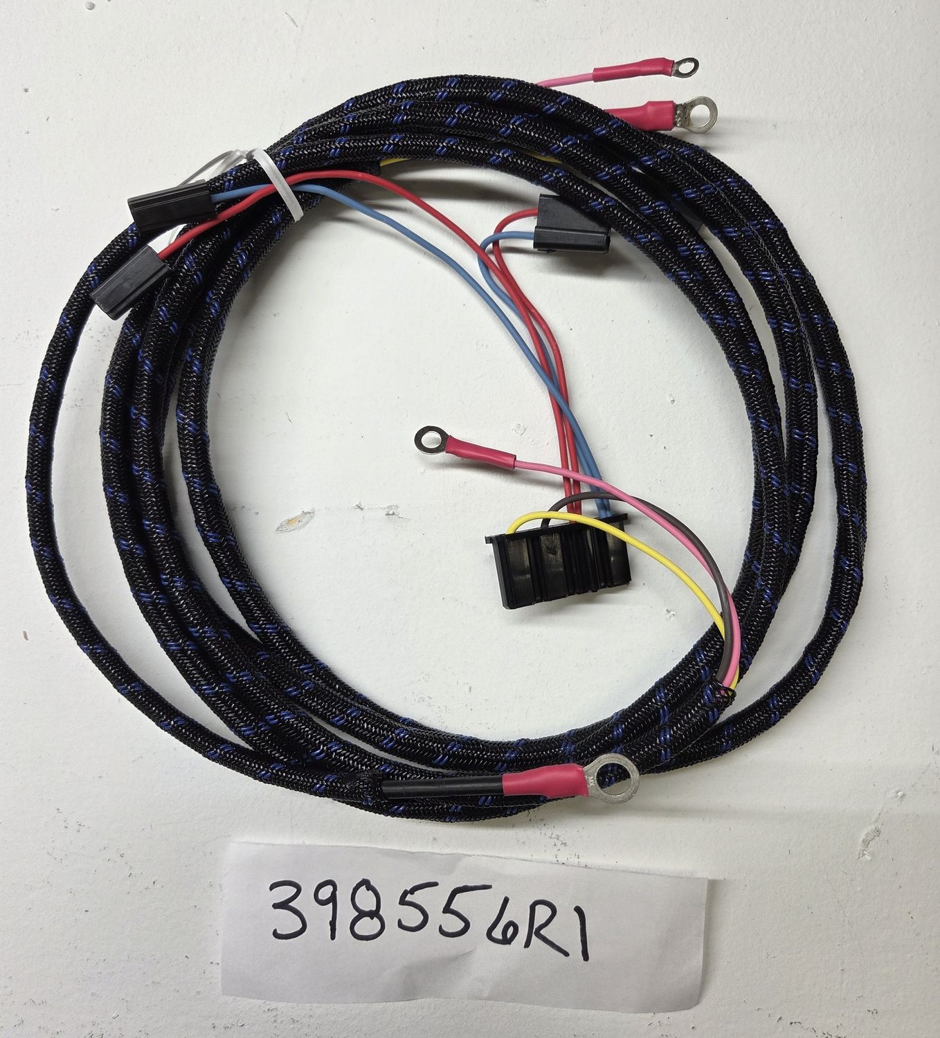 398556R1 - Front Main Harness with Alternator, Serial # 37237 & Above