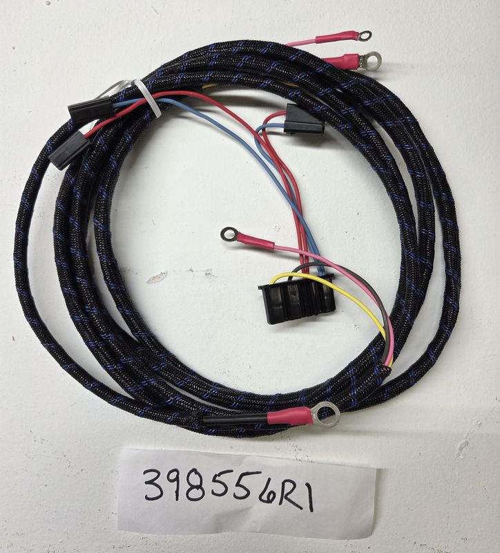 398556R1 - Front Main Harness with Alternator, Serial # 37237 & Above