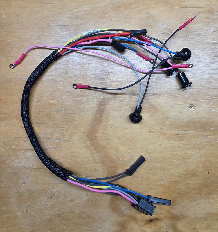 398924R1 - Dash Panel Cable with Alternator (Right Hand)