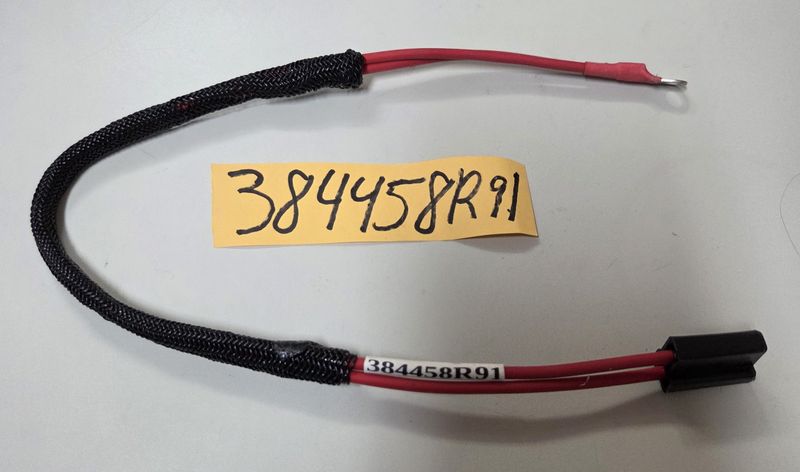 384458R91 - Glow Plug Meter Cable with Generator or Alternator