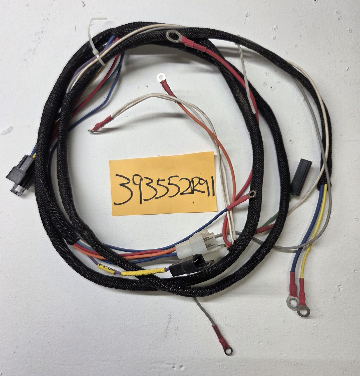 393552R91 - Main Harness, Serial # 15191 & Above with Generator