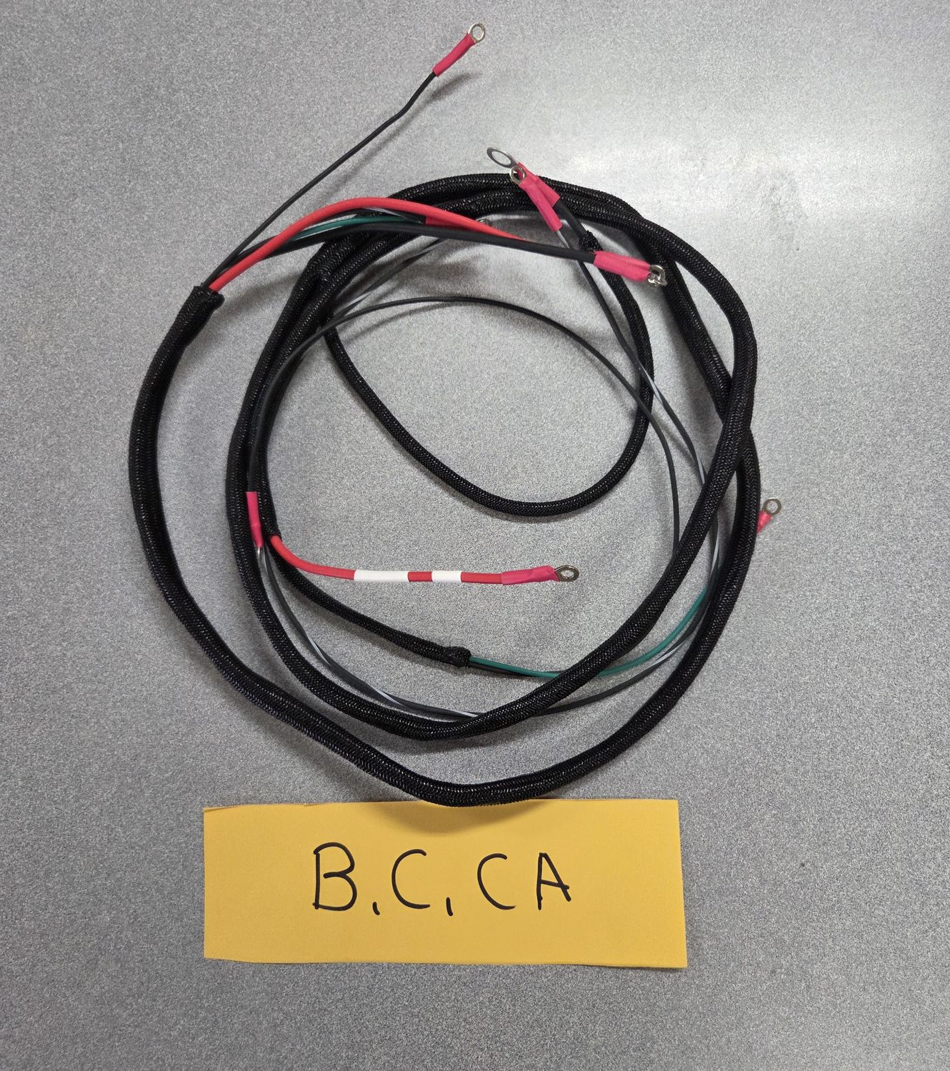 B,C,CA - Main Harness