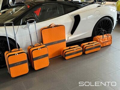 McLaren GT (6 pcs set w/ 2 frunk trolleys - partial stowage fill)