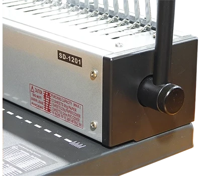 RAYSON Manual Comb Binding Machine Metal Body HEAVY DUTY12 sheets SD-1201