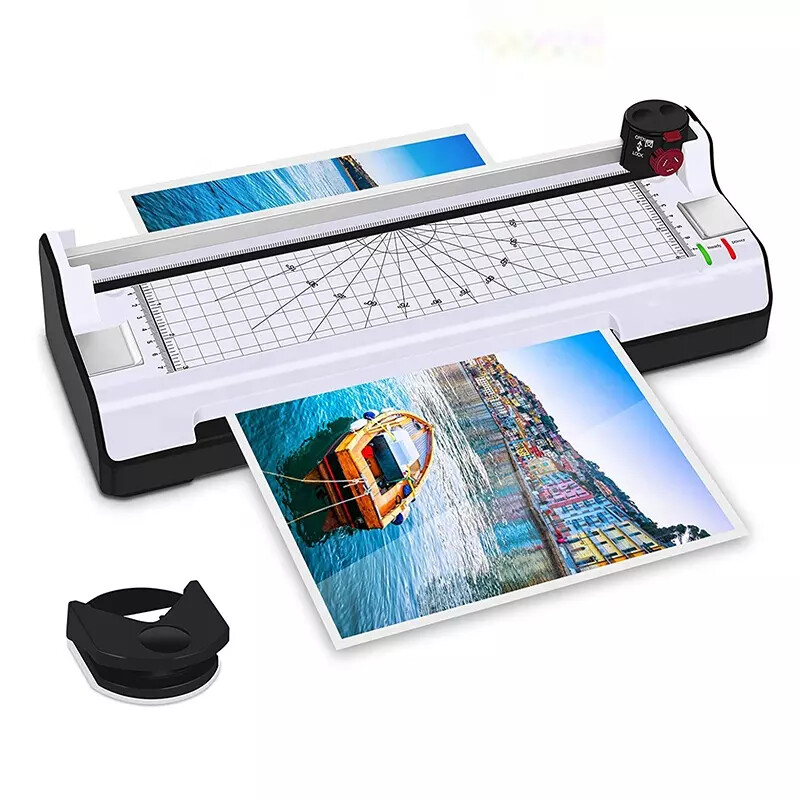 SMQ 6 in 1 Laminator A3 Size (Cold and hot ,Cutter straight/wave/ performation and corner rounder)