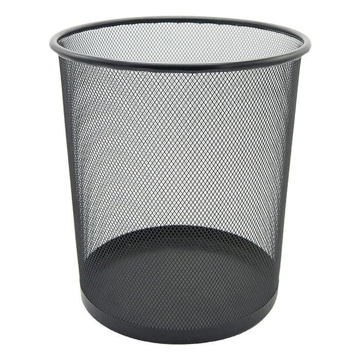 MASH WASTE BIN 12L Black  H5001