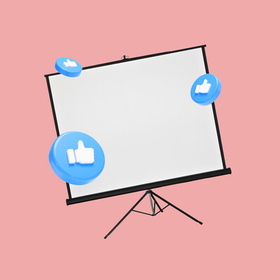 Projector display screens