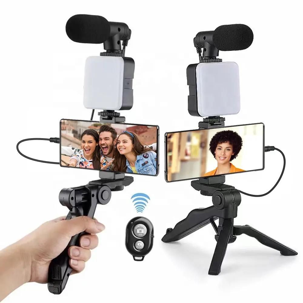 SMQ 5in1 Tripod Holder Vlogging Kits Live Selfie MY-7123