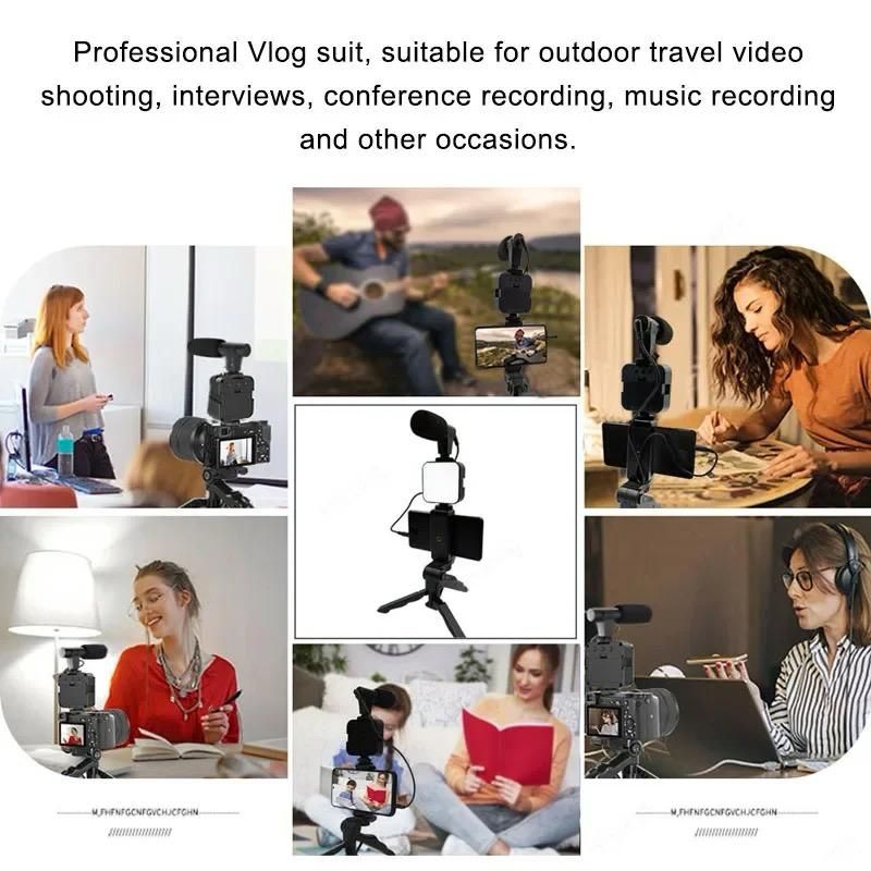 SMQ 5in1 Tripod Holder Vlogging Kits Live Selfie MY-7123
