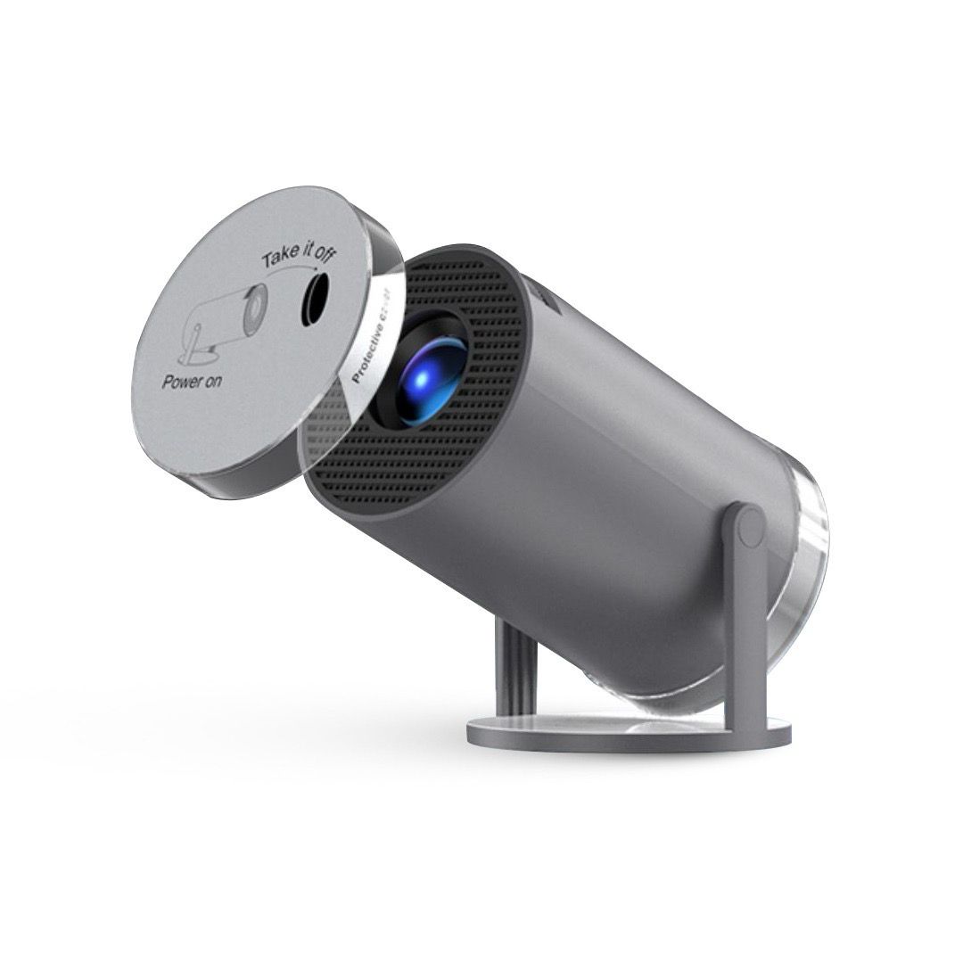 SMQ PROJECTOR HY300 PRO BLACK EDITION WITH LENS COVER AND WATERPROOF BAG