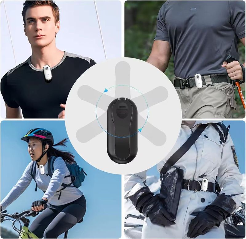 SMQ . 4K Magnetic Action Cam Multi -use e WiFi