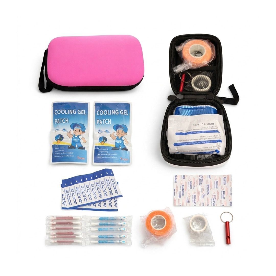 Kids First Aid Kit (Pink)