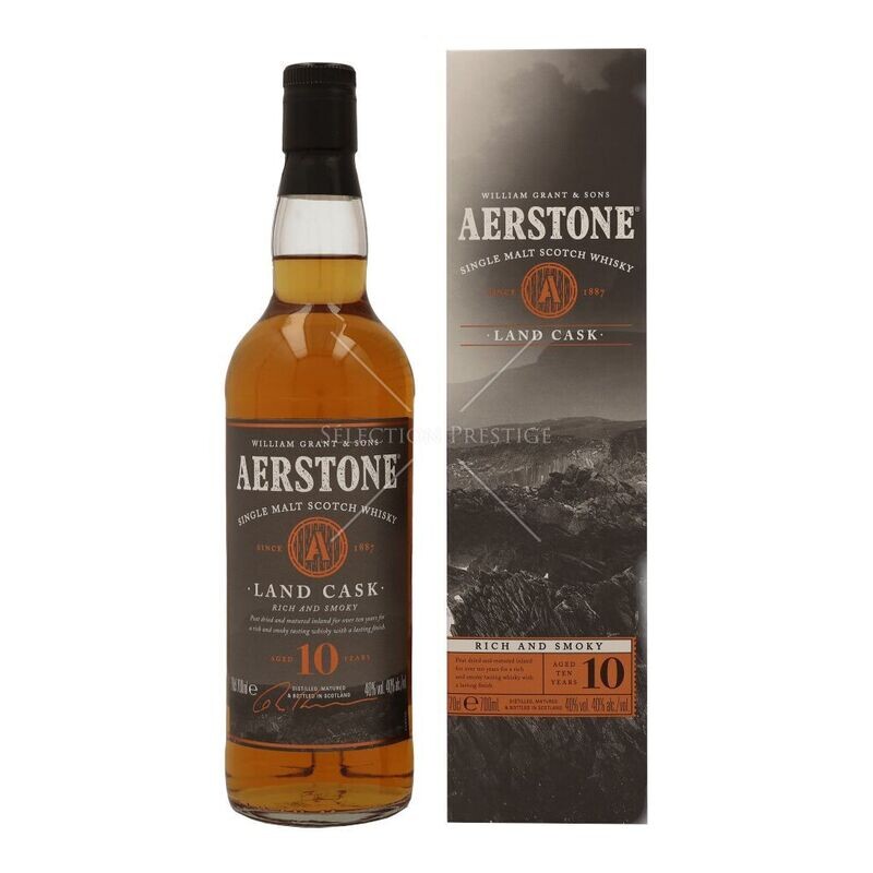 Whisky Ecossais Aerstone single malt tourbé