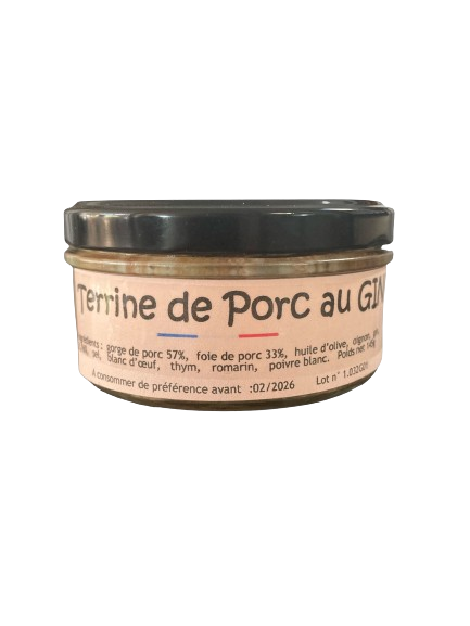Terrine de Porc au Gin de Camargue  d' Arles en Provence