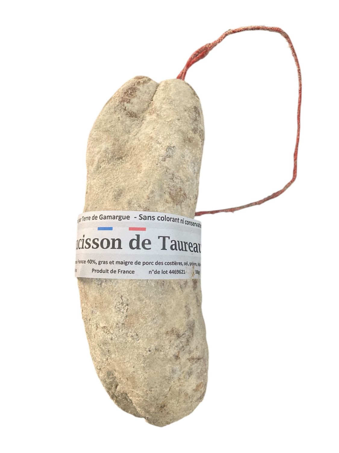 Saucisson de Taureau de Camargue AOP - du Pays d'Arles -Provence