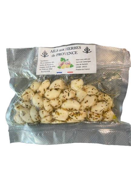 Ail en saumure aux Herbes de Provence - sous vide