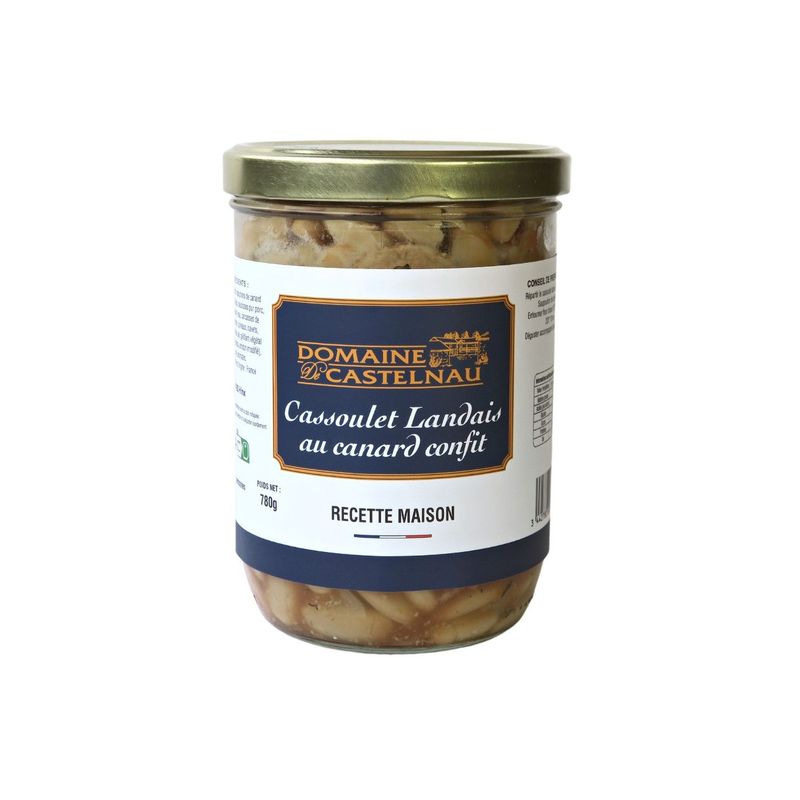 Cassoulet Landais aux manchons de canard confits