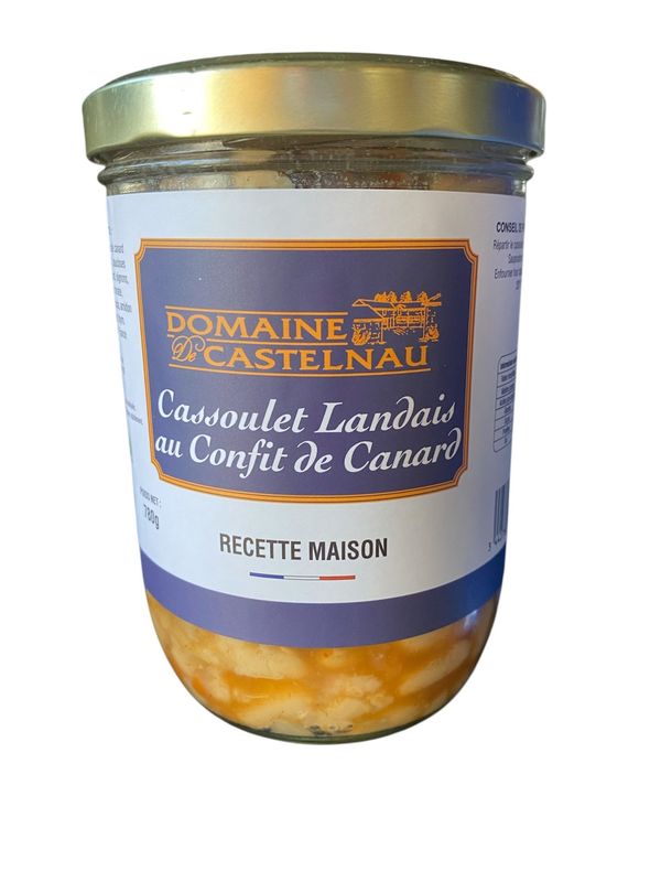 Cassoulet Landais au Confit de Canard - Sud-Ouest