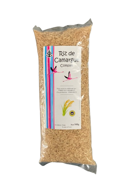 le Riz de Camargue Brun Complet du Pays d'Arles IGP